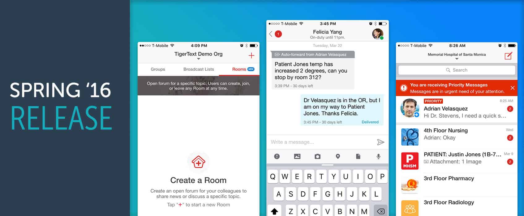 TigerText’s Spring ‘16 Release Debuts Latest Features – Priority Messaging, Desktop App, And More