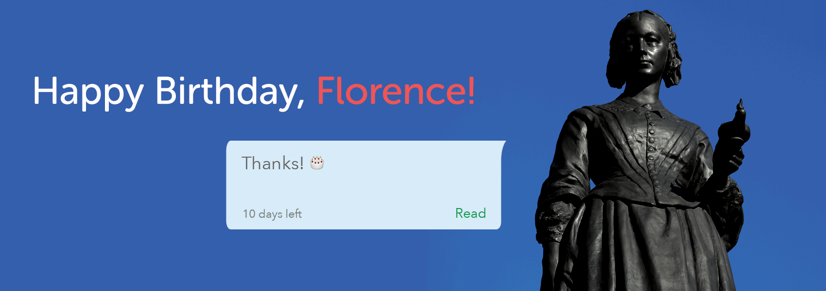 Happy Birthday Florence Nightingale