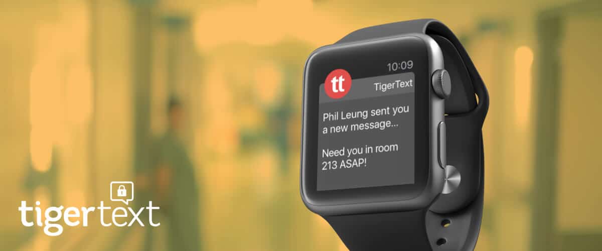 Product Insight: TigerText’s Apple Watch App