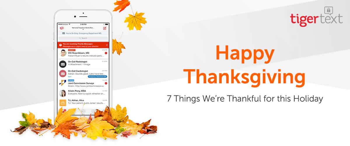 The 7 Things We Are Thankful for This Thanksgiving